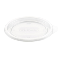 DUNI Deckel für Fixpack,  rund 159143,  1 Karton = 14 Packungen à 50 Stück,  transparent