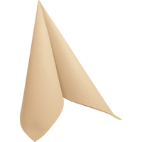 DUNI Dunilin Servietten 186779,  1 Karton = 12 Beutel à 45 Stück,  Farbe: cream