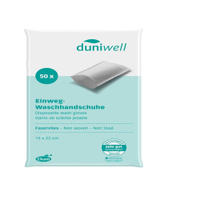 Duni DUNIWELL Waschhandschuh 191191,  1 Packung = 50 Stück