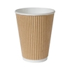 DUNI ecoecho Triple Wall Brown Coffee to GO-Becher 161199,  470 ml,  1 Karton = 12 x 20 Stück = 240 Becher