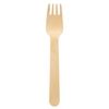 DUNI Holzbesteck,  Gabel,  BioPak,  160 mm,  gewachst 195928,  1 Karton = 10 Packungen à 100 Stück