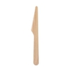 DUNI Holzbesteck,  Messer,  Silva,  BioPak,  185 mm 194771,  1 Karton = 10 Packungen à 100 Stück