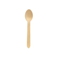 DUNI Holzlöffel BioPak,  160 mm,  gewachst 195930,  1 Karton = 10 Packungen à 100 Stück