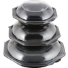 DUNI Octabowl Menübox mit anhängendem Kuppeldeckel 163227,  1 Karton = 9 x 20 = 180 Stück,  700 ml