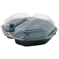 DUNI Octaview Menübox 2-geteilt 149869,  1 Karton = 290 Stück,  350/200 ml