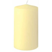 DUNI Stumpenkerzen 125359,  1 Karton = 6 x 10 Stück,  Farbe: champagne