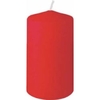 DUNI Stumpenkerzen 263016,  1 Karton = 6 x 10 Stück,  Farbe: rot