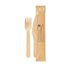 DUNI Take away,  Holzbesteck Set,  BioPak,  2-teilig 192225,  1 Karton = 250 Sets