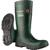 DUNLOP Gummistiefel Purofort TerraPRO S5 SRC,  grün LJ2KL01.40,  Größe: 40