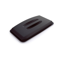 DURABLE Deckel DURABIN ECO 60,  rechteckig 1800504221,  Farbe: schwarz