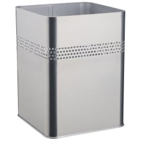 DURABLE Papierkorb aus Stahl,  18, 5 Liter 332023,  Maße: 320 x 240 mm,  metallic silber