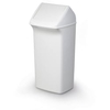 DURABLE Wertstofftonne DURABIN FLIP 40,  mit Schwingdeckel VEH2013001,  40 Liter,  Farbe: weiß