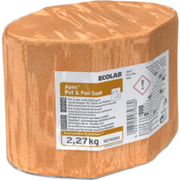 ECOLAB Apex Pot+Pan Soak Tauchreiniger 9079350,  1 Karton = 3 x 2, 27kg - Blöcke