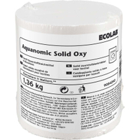 ECOLAB Aquanomic Solid Oxy Bleichmittel 116101E,  1 Karton = 2 x 1, 36kg Kapseln