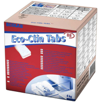 ECOLAB Eco-clin Tabs Geschirrspül-Tabs ECT4,  1 Karton = 200 Tabs à ca. 20 g
