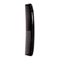 EDLICH & HABEL Einmal-Haarkamm aus Kunststoff EDHA10585 ,  1 Packung = 50 Stück,  Farbe: Schwarz