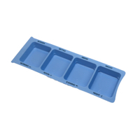 EDLICH & HABEL Medikamentenbox 1 Tag,  4 Fächer,  XL SE0218-XL-B ,  1 Stück,  Farbe: blau