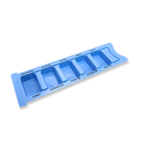 EDLICH & HABEL Medikamentendispenser,  Gr. M,  blau EDHA10218-M5-B,  1 Karton = 200 Stück