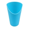 EDLICH & HABEL Trinkbecher mit Nasenausschnitt 237 ml,  blau EDHA10257,  1 Becher ohne Griffe