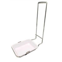 EDLICH & HABEL Universal-Tropfschale,  500 ml EDHA106500,  1 Stück,  inklusive Schalenhalter aus Edelstahl