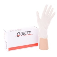 Einmalhandschuhe Latex,  ungepudert 1 Packung = 100 Stück,  Größe L