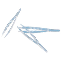 Einmalpinzetten 5600018014,  1 Packung = 100 einzeln steril verpackte Pinzetten