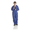 Einweg-Overall aus PP,  Kapuze,  blau,  40g,  PSA Kategorie 1 PP40B-XXL,  1 Karton = 50 Stück,  Größe XXL