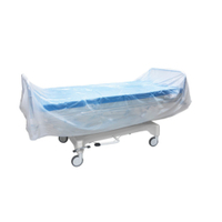 Elos Bettenabdeckhauben für Erwachsenenbetten 1 Karton = 400 Stück,  transparent