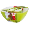 EMSA 6-teiliges Salat-Set Vienna 509824,  Set aus 1x4, 6 l und 4x600 ml Schale sowie Salatbesteck,  Hellgrün