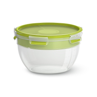 EMSA Clip & GO XL Salatbox,  3-teilig,  2, 6 Liter N1071300,  1 Set