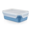 EMSA Clip&Close Colour Edition Frischhaltedose,  0, 55 Liter N1012200,  1 Frischhaltedose,  Farbe: Blau