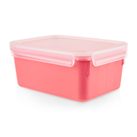 EMSA Clip&Close Colour Edition Frischhaltedose,  2, 2 Liter N1012900,  1 Frischhaltedose,  Farbe: Koralle