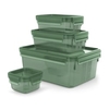 EMSA Clip&Close Eco Frischhaltedosen Set,  4-teilig N1170600,  1 Set = Frischhaltedosen