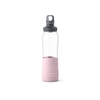 EMSA Drink2Go Trinkflasche Glas,  0, 7 Liter N3100500,  1 Trinkflasche,  Farbe: Rosa