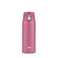 EMSA Light Mug Trinkflasche,  0, 4 Liter N2151100,  1 Trinkflasche,  Farbe: Rosa