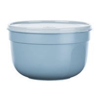 EMSA SUPERLINE Frischhaltedose,  rund,  puderblau N1081700,  Fassungsvermögen: 4 Liter