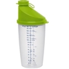 EMSA Superline Mixbecher mit Ausgussdeckel,  500 ml 513518,  Farbe: Transparent/ Grün