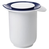 EMSA Superline Quirltopf mit Deckel,  1, 2 Liter 2152121200,  Farbe: Weiß/ Blau