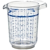 EMSA Superline Rühr- und Messbecher,  Transparent 2157120000,  Fassungsvermögen: 1200 ml