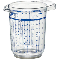 EMSA Superline Rühr- und Messbecher,  Transparent 2157120000,  Fassungsvermögen: 1200 ml