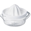EMSA Superline Zitruspresse,  0, 4 l 2227141200,  Farbe: Transparent/ Weiß