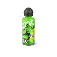 EMSA Teens Tritan Trinkflasche,  0, 6 Liter N30605,  1 Trinkflasche,  Motiv: Fußball
