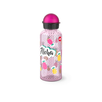 EMSA Teens Tritan Trinkflasche,  0, 6 Liter N30606,  1 Trinkflasche,  Motiv: Aloha