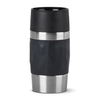 EMSA TRAVEL MUG COMPACT Isolierbecher N2160100 ,  Farbe: schwarz
