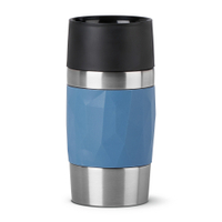EMSA TRAVEL MUG COMPACT Isolierbecher N2160200,  Farbe: blau