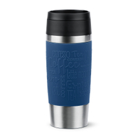 EMSA Travel Mug Thermobecher,  0, 36 Liter N2020300,  1 Thermosbecher,  Farbe: Dunkelblau