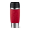 EMSA Travel Mug Thermobecher,  0, 36 Liter N2020400,  1 Thermosbecher,  Farbe: Dunkelrot
