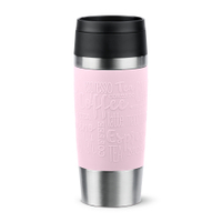 EMSA Travel Mug Thermobecher,  0, 36 Liter N2020600,  1 Thermosbecher,  Farbe: Rosa