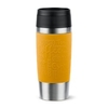 EMSA Travel Mug Thermobecher,  0, 36 Liter N2020800,  1 Thermosbecher,  Farbe: Gelb