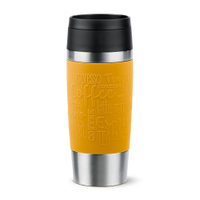 EMSA Travel Mug Thermobecher,  0, 36 Liter N2020800,  1 Thermosbecher,  Farbe: Gelb